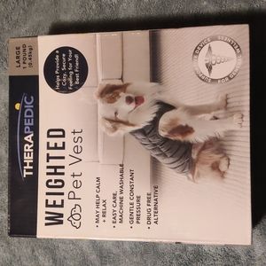 Weighted pet vest 1lb size L